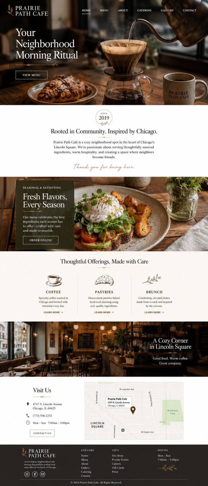 Home design mockup
